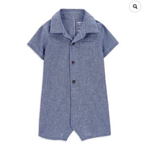 NWT Carter's Child of Mine Baby Boy Romper, One-Piece, Size: 3-6 M